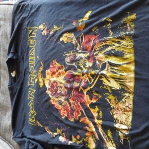 Vintage iron maiden tshirt